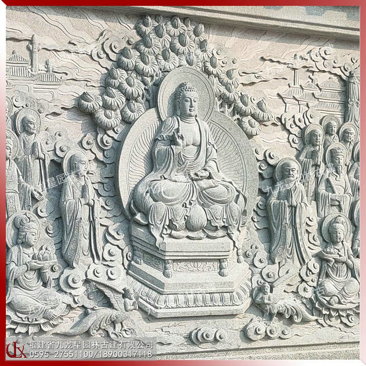 釋迦牟尼佛祖講經圖