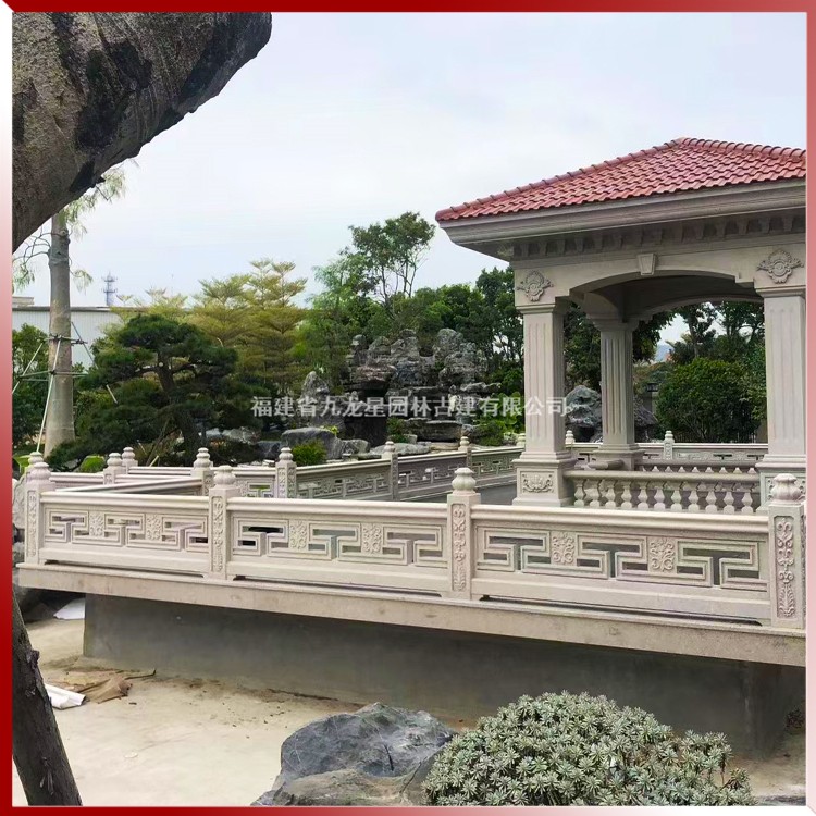 景區石雕欄桿圖片