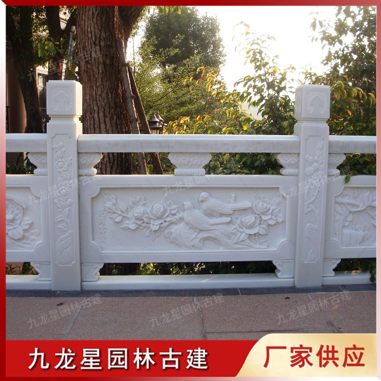 石雕石欄桿圖片